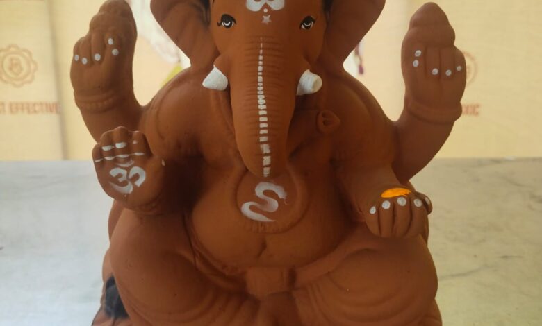 Organic Ganesha Idols