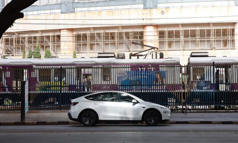#Tesla is here @Mumbai