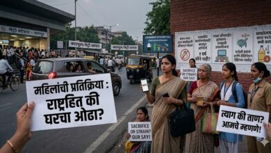 महिलांची प्रतिक्रिया
