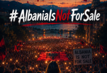 #AlbaniaIsNotForSale